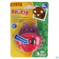 Nûby Koelbijtfiguur Diertjes Met Beschermhoes 3mnd 1 stuk - thumbnail