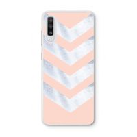 Marmeren pijlen: Samsung Galaxy A70 Transparant Hoesje