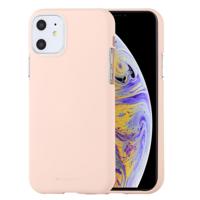 MERCURY GOOSPERY SOFE gevoel TPU schokbestendig en kras Case voor iPhone 11 (abrikoos)