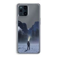 Wanderlust: Oppo Find X3 Pro Transparant Hoesje