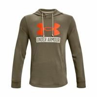 Herenhoodie Under Armour Hoodie Kaki - Maat: S