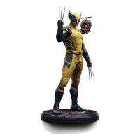 Iron Studios Wolverine & Headpool Art Scale Statue