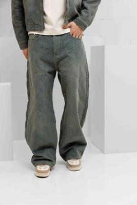 Equalité Monogram Denim Jeans Heren Donkerblauw - Maat 30 - Kleur: Donkerblauw | Soccerfanshop