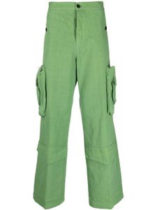 Winnie NY pantalon cargo à design superposé - Vert