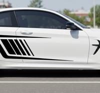 Autosticker diagonaal hatching patroon