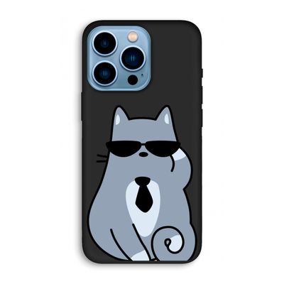 Cool cat: iPhone 13 Pro Biologisch afbreekbaar hoesje