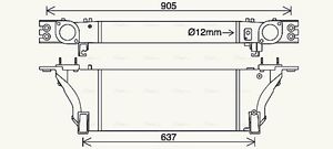 Intercooler, inlaatluchtkoeler DN4455