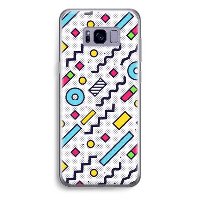 8-bit N°8: Samsung Galaxy S8 Plus Transparant Hoesje