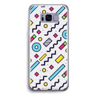 8-bit N°8: Samsung Galaxy S8 Plus Transparant Hoesje