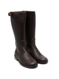 Pèpè bottes à détail de boucle - Marron