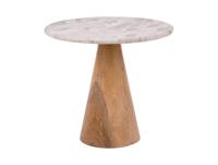 Bijzettafel Force Wide - Bruin - Ø50cm
