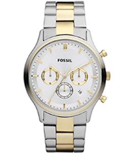 Horlogeband Fossil FS4643 Roestvrij staal (RVS) Multicolor 22mm