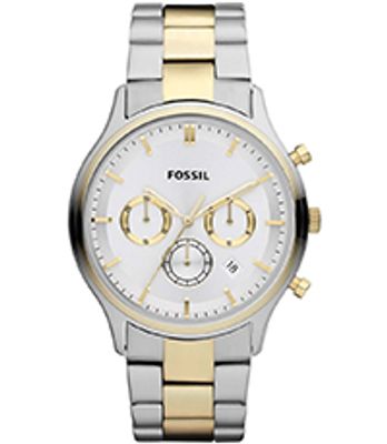 Horlogeband Fossil FS4643 Roestvrij staal (RVS) Multicolor 22mm