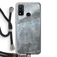 Grey Stone: Huawei P Smart (2020) Transparant Hoesje met koord Grey Stone: Huawei P Smart (2020) Transparant Hoesje met koord