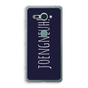 Joengneuh!: Sony Xperia XZ2 Compact Transparant Hoesje
