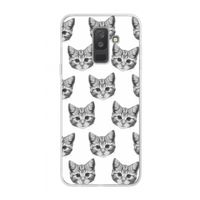 Kitten: Samsung Galaxy A6 Plus (2018) Transparant Hoesje