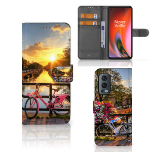 OnePlus Nord 2 5G Flip Cover Amsterdamse Grachten