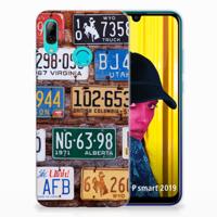 Huawei P Smart 2019 | Siliconen hoesje | met foto Kentekenplaten