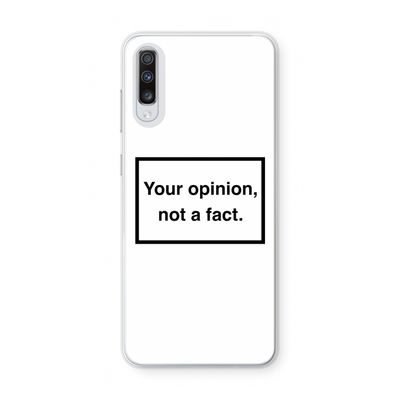 Your opinion: Samsung Galaxy A70 Transparant Hoesje