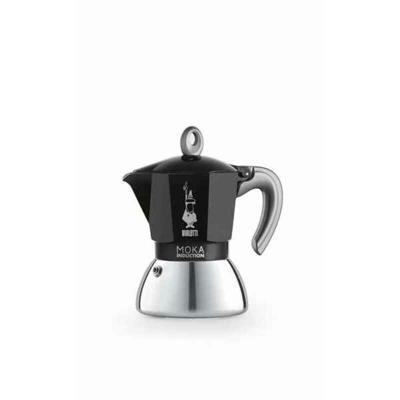 Percolator Bialetti Moka Zwart Roestvrij staal Aluminium 200 ml 4 Koppar