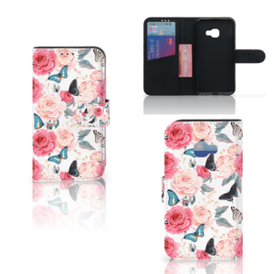 Samsung Galaxy Xcover 4 | Xcover 4s Hoesje Butterfly Roses