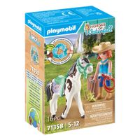 Playmobil Horses of Waterfall Ellie en Sawdust Speelset 71358 - thumbnail