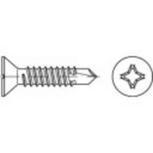 TOOLCRAFT TO-5441658 Zelfborende schroef 4.8 mm 22 mm Kruiskop Phillips Staal Galvanisch verzinkt 1000 stuk(s)