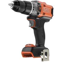Black & Decker Accu-klopboor/schroefmachine 2 snelheden Brushless, Zonder accu, Zonder lader, Incl. accessoires
