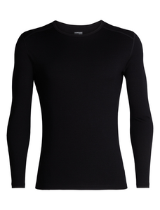Icebreaker Merino 260 Tech LS Crewe Thermoshirt Heren Black L