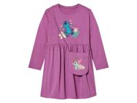 Kinder jurk met tasje (Lila, 98/104)