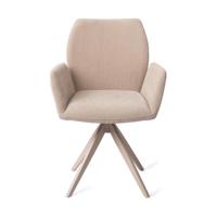Jesper Home Misaki eetkamerstoel Sand Strand turn beige