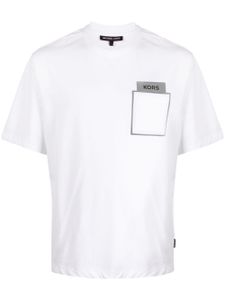 Michael Kors t-shirt en coton à logo imprimé - Blanc