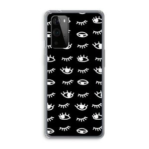 Eye pattern #3: OnePlus 9 Pro Transparant Hoesje