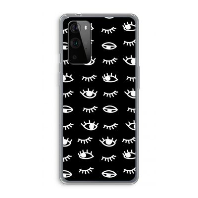 Eye pattern #3: OnePlus 9 Pro Transparant Hoesje