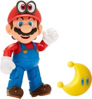 Super Mario Action Figure - Mario with Moon - thumbnail