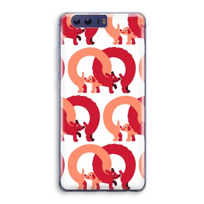 Dogs: Honor 9 Transparant Hoesje