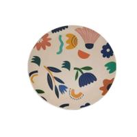 Eetbord Versa Sunflower Polyethyleen RPET Ø 25 cm