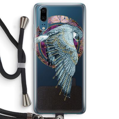 Golden Falcon: Huawei P20 Transparant Hoesje met koord