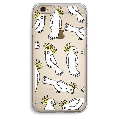 Papegaai: iPhone 6 Plus / 6S Plus Transparant Hoesje
