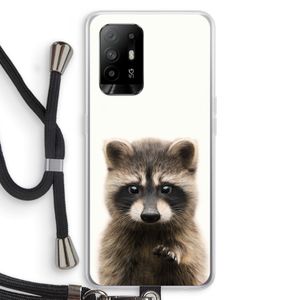 Rocco: Oppo A95 5G Transparant Hoesje met koord