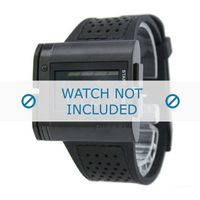 Diesel horlogeband DZ7145 Silicoon Zwart 26mm