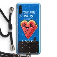 One In A Melon: Samsung Galaxy A50 Transparant Hoesje met koord