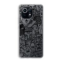 Vexx Black Mixtape: Xiaomi Mi 11 Transparant Hoesje