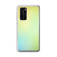 Minty mist pastel: Huawei P40 Transparant Hoesje Minty mist pastel: Huawei P40 Transparant Hoesje