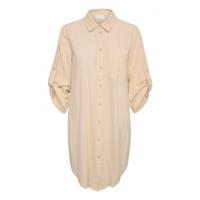 Kaffe - Beige | Dames | Jurk | Beige | 44 | regular | Kamst mode