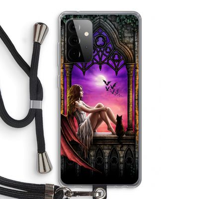Kinderen van de nacht: Samsung Galaxy A72 5G Transparant Hoesje met koord