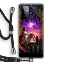Kinderen van de nacht: Samsung Galaxy A72 5G Transparant Hoesje met koord