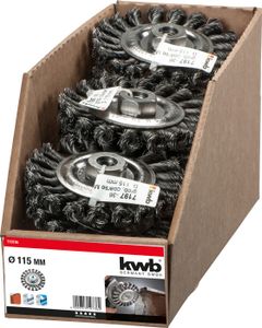 kwb 719736 AGGRESSO-FLEX ® schijfborstels, gezoomde HSS-staaldraad voor gebruik met haakse slijper 1 stuk(s)