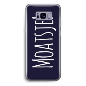Moatsje!: Samsung Galaxy S8 Plus Transparant Hoesje