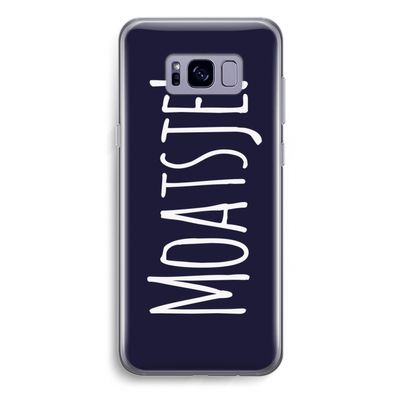 Moatsje!: Samsung Galaxy S8 Plus Transparant Hoesje